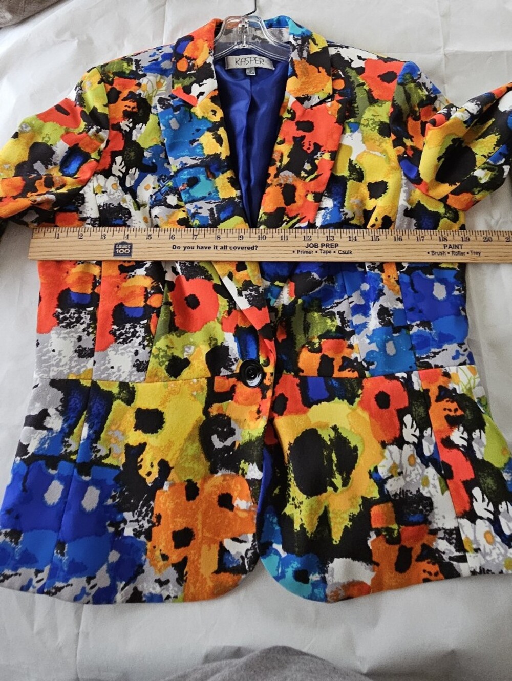 Kasper Floral Blazer Jacket - Picture 5 of 9